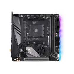 Gigabyte X570 I AORUS PRO WIFI AMD Socket AM4 Mini ITX HDMI/DisplayPort DDR4 Dual PCIe 4.0 M.2 WiFi 6 RGB Motherboard