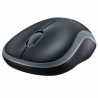 Logitech M185 Wireless Notebook Mouse, USB Nano Receiver, Black/Grey