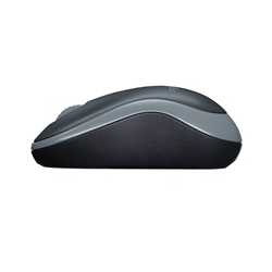 Logitech M185 Wireless Notebook Mouse, USB Nano Receiver, Black/Grey