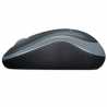 Logitech M185 Wireless Notebook Mouse, USB Nano Receiver, Black/Grey