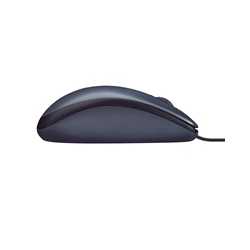 Logitech B100 Wired Optical Mouse, USB, 800 DPI, Ambidextrous, OEM