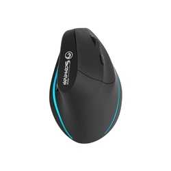 Marvo Scorpion M703W Wireless Blue LED Black Right-Handed Ergonomic Rechargeable Gaming Mouse