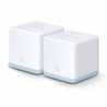 Mercusys (HALO S12) Whole-Home Mesh Wi-Fi System, 2 Pack, Dual Band AC1200, 2 x LAN on each Unit