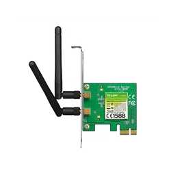 TP-LINK (TL-WN881ND) 300Mbps Wireless N PCI Express Adapter, 2 Detachable Antennas, Low Profile Bracket