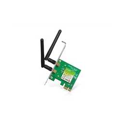 TP-LINK (TL-WN881ND) 300Mbps Wireless N PCI Express Adapter, 2 Detachable Antennas, Low Profile Bracket