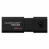 Kingston 128GB USB 3.0 Memory Pen, DataTraveler 100 G3, Black, Sliding Cap