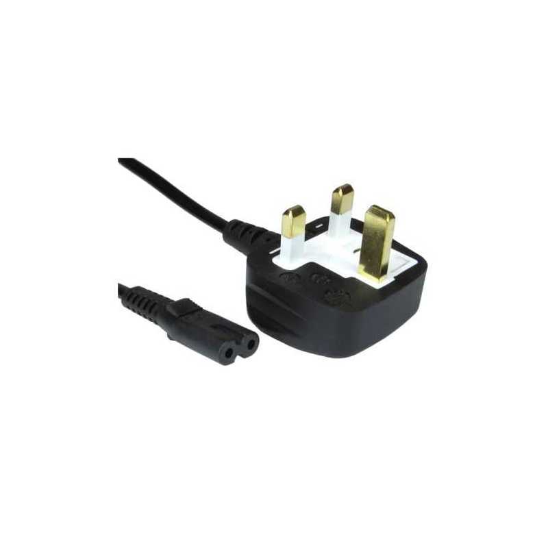 Spire UK Power Lead, Figure 8, Moulded Plug, 2 Metres Spire UK Power Lead, Figure 8, Moulded Plug, 2 Metres