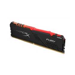 Kingston HyperX Fury RGB 8GB Black Heatsink (1 x 8GB) DDR4 3200MHz DIMM System Memory