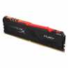 Kingston HyperX Fury RGB 8GB Black Heatsink (1 x 8GB) DDR4 3200MHz DIMM System Memory