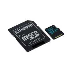 Kingston 128GB Canvas Select Plus Micro SDXC Card with SD Adapter, Class 10 with A1 App Performance