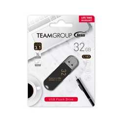 Team C183 32GB USB 3.1 Black USB Flash Drive