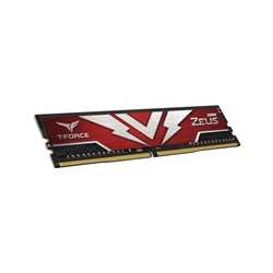 Team T-Force Zeus 16GB Red Heatsink (2 x 8GB) DDR4 3200MHz DIMM System Memory