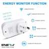 ENER-J Wi-Fi Energy Monitoring Smart Plug