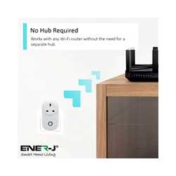 ENER-J Wi-Fi Energy Monitoring Smart Plug