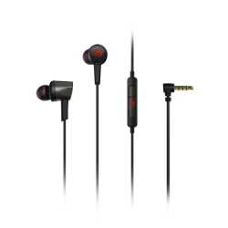 Asus ROG Cetra II Core Gaming In-Ear Earset, 3.5mm Jack, Inline Microphone, Liquid Silicone Rubber, Carry Case