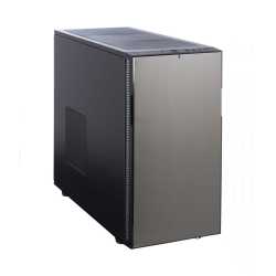 Fractal Design Define R5 (Titanium Grey Solid) Silent Gaming Case, ATX, 2 Fans, Fan Controller, Configurable Front Door, Ultra S