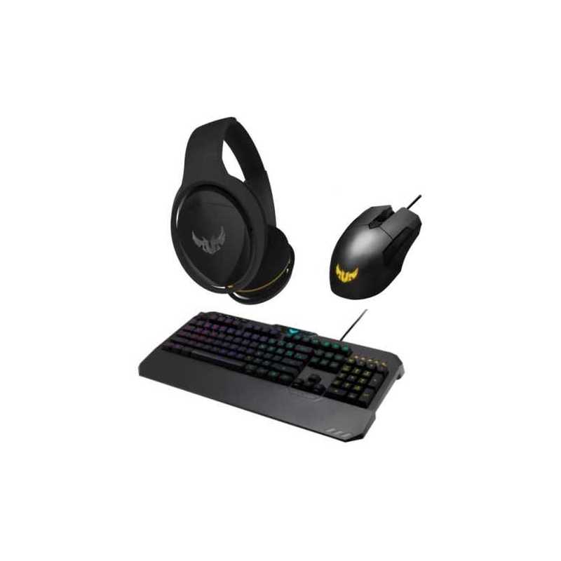 Asus TUF Gaming Bundle - K5 Keyboard, M5 Mouse & H5 Lite Headset Included, Soft Bundle