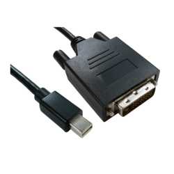 Spire DisplayPort Male to DVI-D Male Converter Cable, 2 Metres