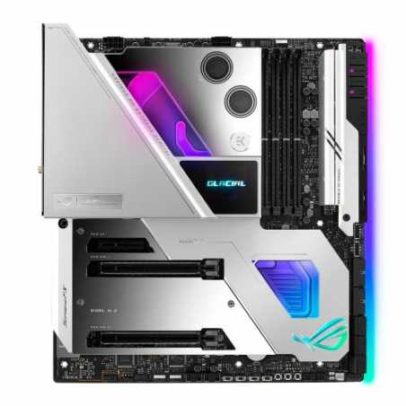 Asus ROG MAXIMUS XIII EXTREME GLACIAL, Intel Z590, 1200, EATX, 4 DDR4, SLI, HDMI, Thunderbolt 4, AX Wi-Fi, 10GB & 2.5GB LAN, RGB
