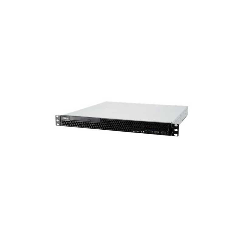 Asus (RS100-E10-PI2) Intel Xeon E Rack-Optimised 1U Server Barebone, Intel C242, S 1151, 4x DDR4, 2 Bay, 2x M.2, Quad GB LAN, 25