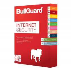 Bullguard Internet Security 2018 Soft Box, 3 User (25 Pack), Windows Only, 1 Year