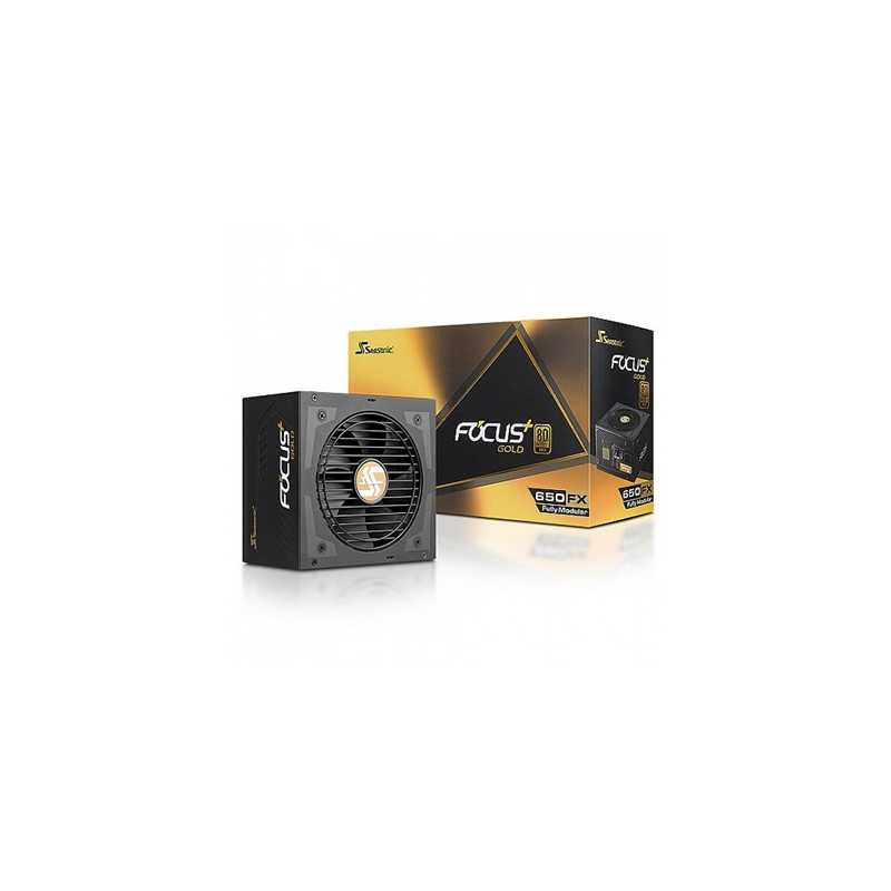 Seasonic FOCUS Plus 650W 120mm Hybrid Silent Control Fan 80 PLUS Gold Fully Modular PSU