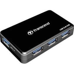 Transcend USB 3.0 4-Port HUB Mains Powered