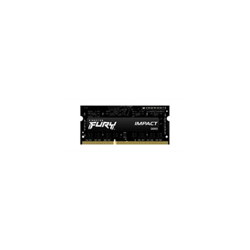 Kingston Fury 4GB IMPACT Black Heatsink (1 x 4GB) DDR3L 1600MHz SODIMM System Memory