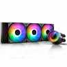 DeepCool CASTLE 360RGB V2 Universal Socket 360mm PWM 1800RPM ARGB LED AiO Liquid CPU Cooler with Wired ARGB Controller