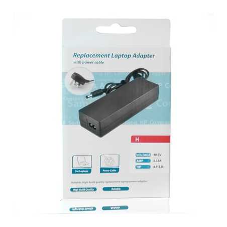HP 65W Single Connector Laptop Adapter 4.5 x 3.0
