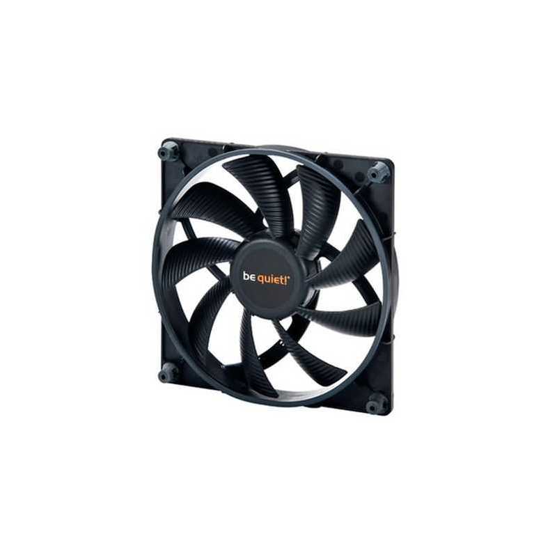 Be Quiet! BL026 Shadow Wings 12cm PWM Case fan, Rifle Bearing, Black, Screwless, Ultra Quiet