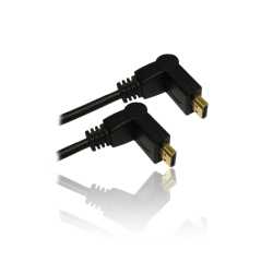 Spire HDMI 1.8 Cable, 1.8 Metres, High Speed, 4K UHD Support, Gold Plated Connectors, Swivel