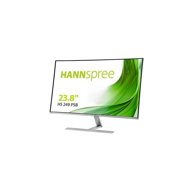 Hannspree HS249PSB 23.8" DisplayPort / HDMI / VGA inc Speakers Ultra Slim Widescreen Monitor