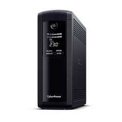 CyberPower Value Pro 1200VA Line Interactive Tower UPS, 720W, LCD Display, 8x IEC, AVR Energy Saving, 1Gbps Ethernet
