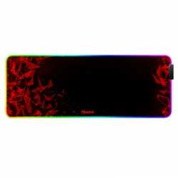 Marvo MG011 Gaming Mouse Pad with 4-port USB Hub and 11 RGB Effects, XL 800x300x4mm, USB Connection, Soft Microfiber Surface for