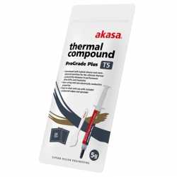 AKASA AK-T565-5G T5 Pro-Grade+ Thermal Compound Syringe, 5g, Grey, Ultra-Performance with Hybrid Silicone & Nano-Diamond Particl