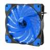 Jedel 12cm Blue LED Case Fan, Fluid Dynamic, 1200 RPM