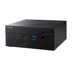 Asus Mini PC PN41 Barebone (PN41-BBC055MVN), Fanless, Celeron N4505, DDR4 SO-DIMM, 2.5"/M.2, VGA, HDMI, USB-C, 2.5G LAN, Wi-Fi,