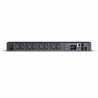 CyberPower PDU41005 Power Distribution Unit, 1U Vertical/Horizontal Rackmount, 1x IEC C20 Input, 8 Outlets, Real-Time Local/Remo