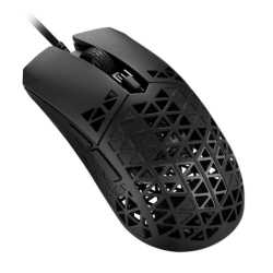 Asus TUF Gaming M4 Air Lightweight Gaming Mouse, 16000 DPI, 6 Programmable Buttons, IPX6, Antibacterial Guard, Pure PTFE feet