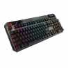 Asus ROG CLAYMORE II RGB Mechanical Gaming Keyboard w/ PBT Keycaps, Wired/Wireless, RX Red Mechanical Switches, Fully Programmab