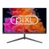 piXL CM24F17 24 Inch Frameless Monitor, Widescreen IPS LCD Panel, 5ms Response Time, 75Hz Refresh Rate, Full HD 1920 x 1080, VGA