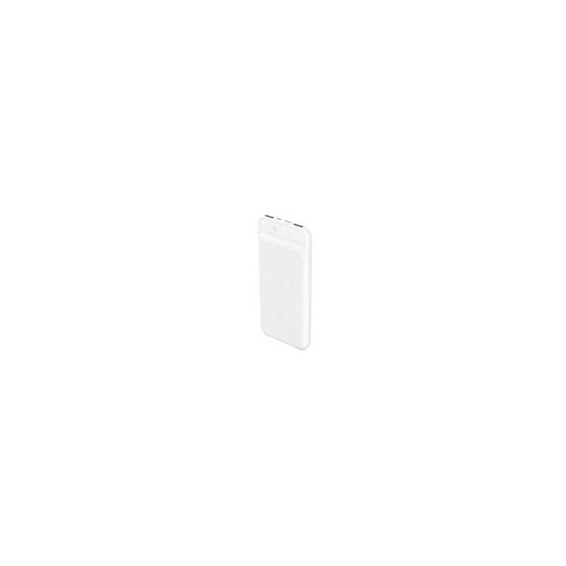 Prevo SP3012 10000mAh Slim Dual-Port Powerbank White