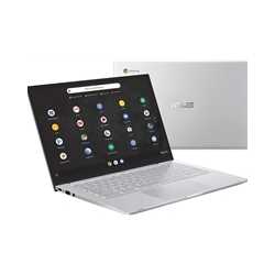 ASUS Chromebook C425TA-H50021 Intel Core M3-8100Y 4GB RAM 64GB Storage 14 inch Full HD Backlit Keys Chrome OS Laptop Silver