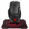 Marvo Scorpion M355 USB 7 Colour LED Black Programmable Gaming Mouse with G1 Small Gaming Mouse Pad Gaming Combo