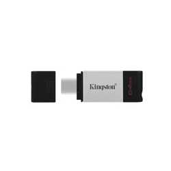 Kingston DataTraveler 80 64GB USB 3.2 USB-C Metal Grey / Black USB Flash Drive