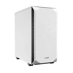 Be Quiet! Pure Base 500 Gaming Case, ATX, No PSU, 2 x Pure Wings 2 Fans, PSU Shroud, White