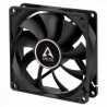 Arctic F9 9.2cm Case Fan, Black, 9 Blades, Fluid Dynamic, 6 Year Warranty