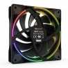 Be Quiet (BL073) Light Wings 12cm PWM ARGB High Speed Case Fan, Rifle Bearing, 18 LEDs, Front & Rear Lighting, Up to 2500 RPM