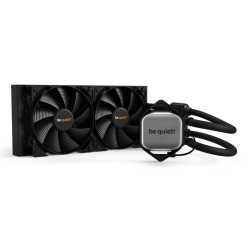Be Quiet! Pure Loop 240mm Liquid CPU Cooler, 2 x 12cm Pure Wings 2 PWM Fans, White LED Lighting